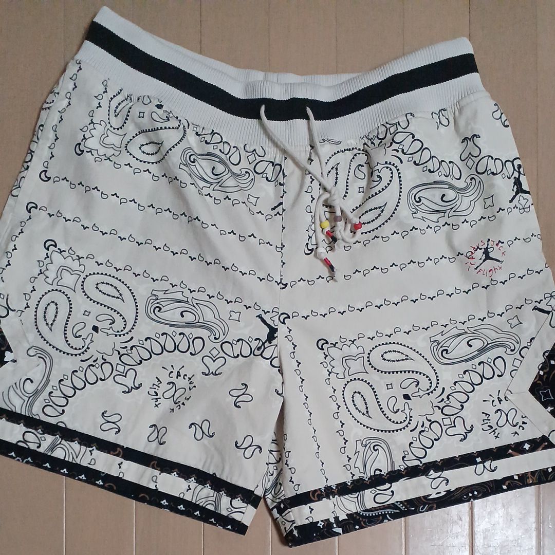 Travis Scott x Air Jordan Brand M J TS Short "Orewood/Black"