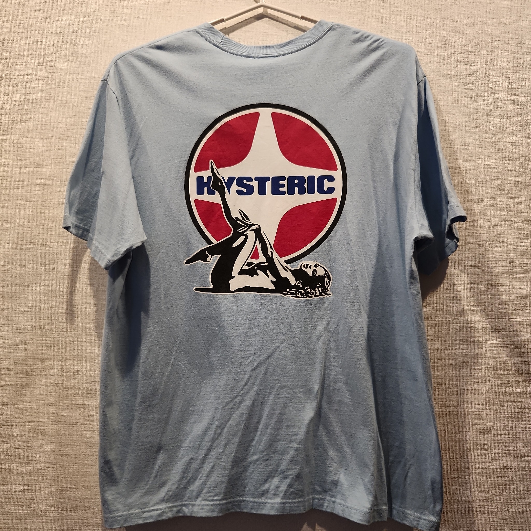 Supreme x HYSTERIC GLAMOUR Pin Up Tee "Powder Blue"
