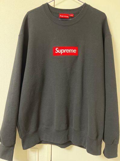 Supreme Box Logo Crewneck "Black" (22FW)