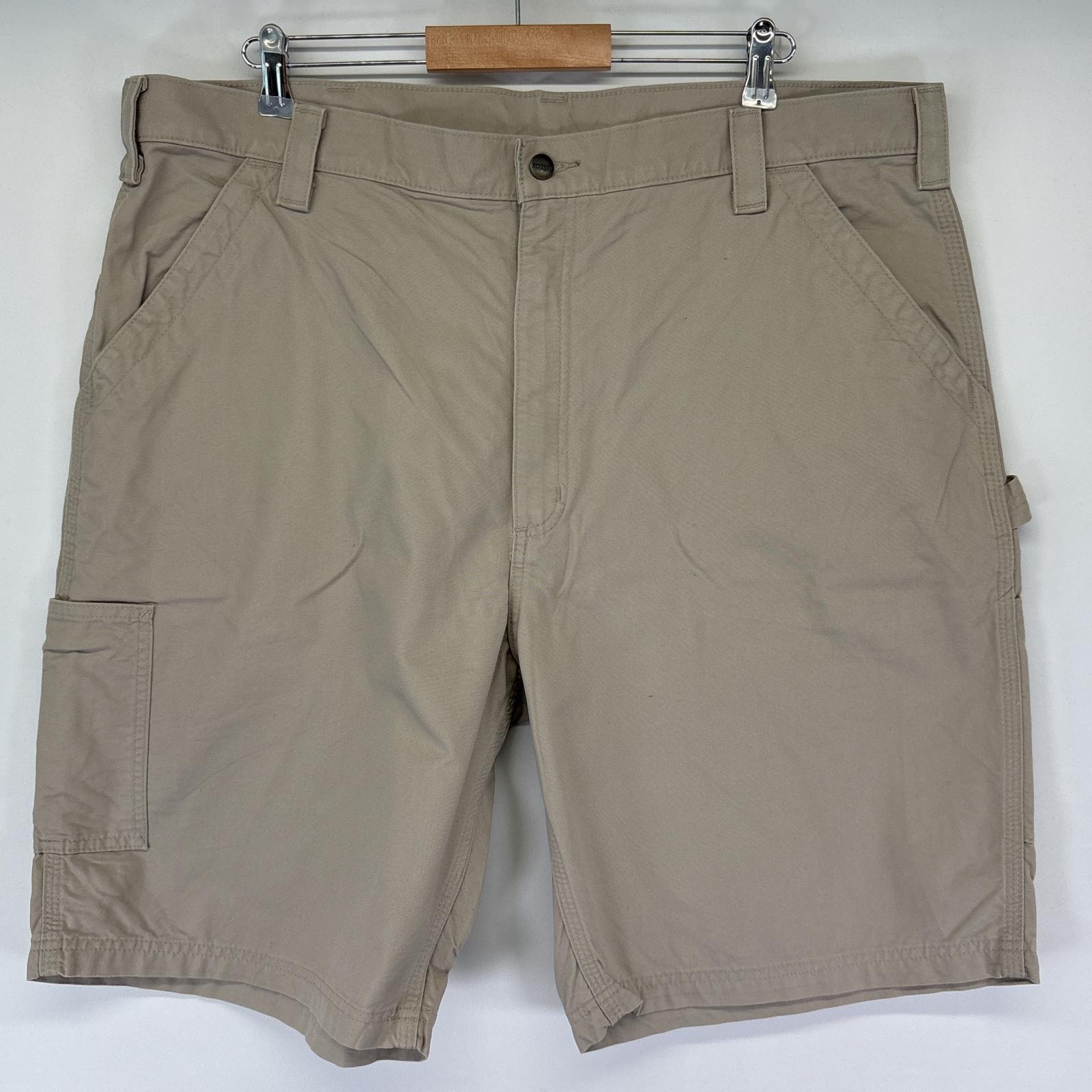 古着 カーハート Carhartt ショートパンツ ダック ペインター 大きいサイズ 半ズボン ハーフパンツ 短パン ワーク w42 ベージュ系 メンズ