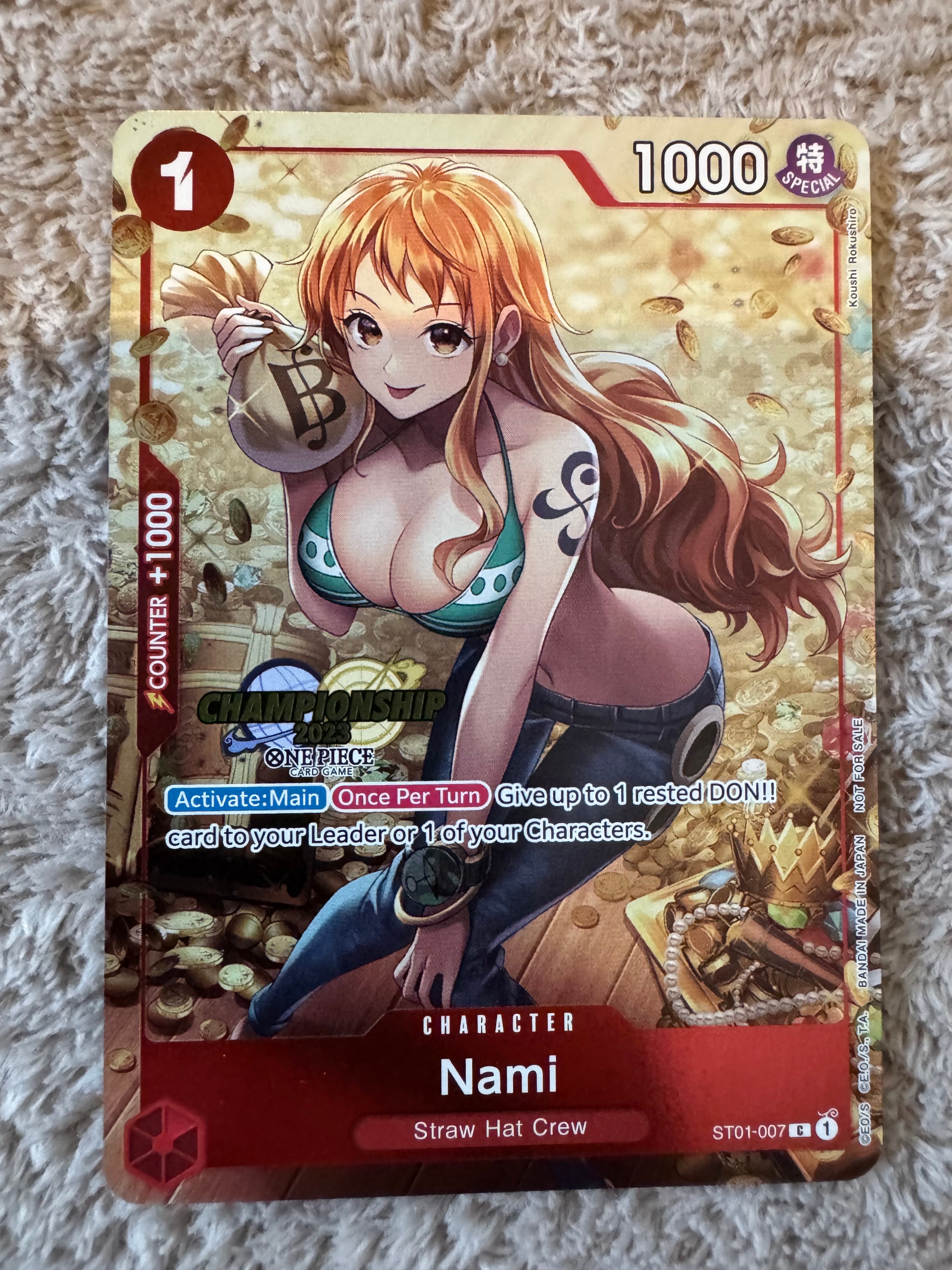 ナミ C [ST01-007]【英語版】(プロモーションカード「チャンピオン