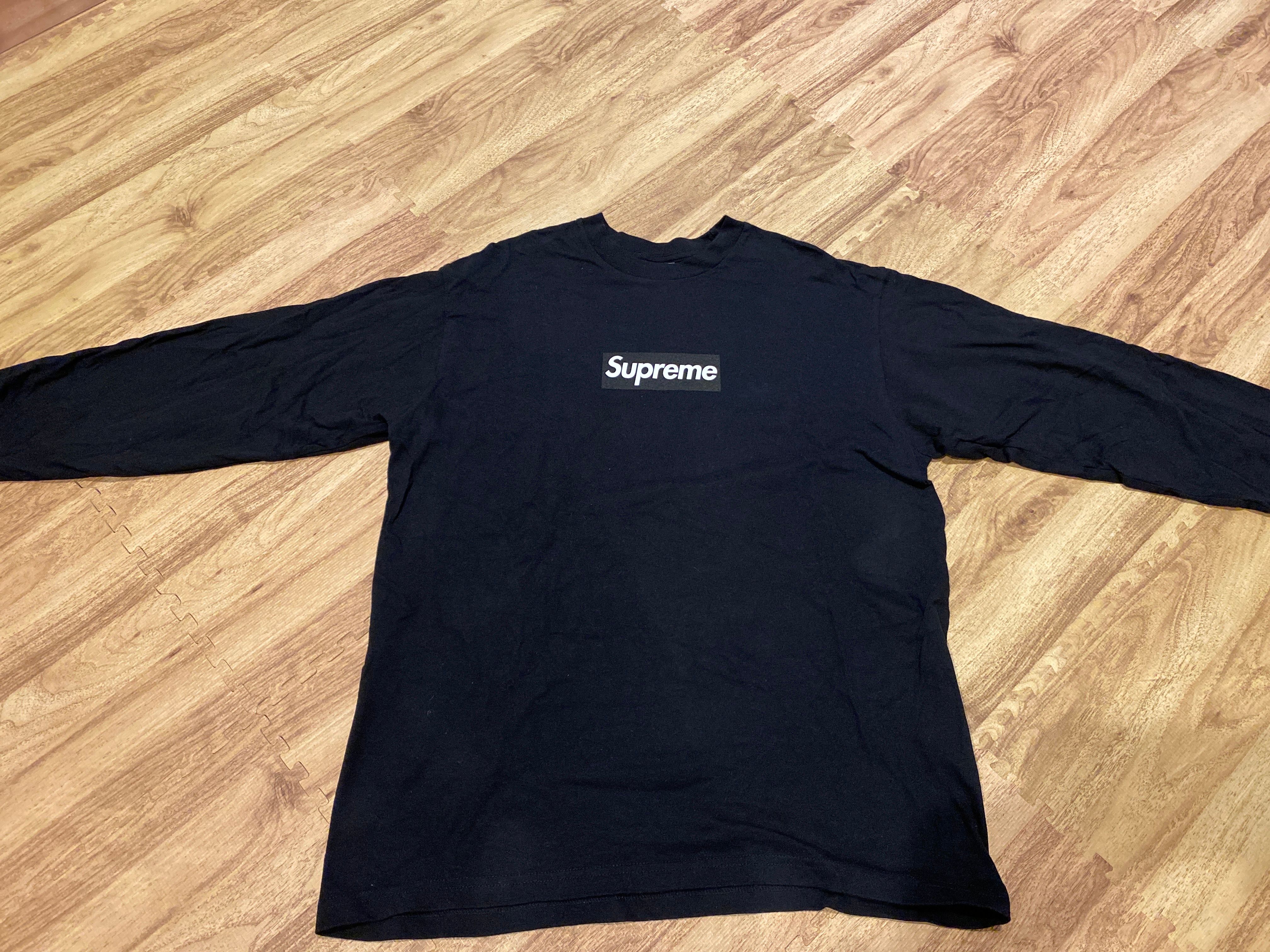 Supreme Box Logo L/S Tee "Black"