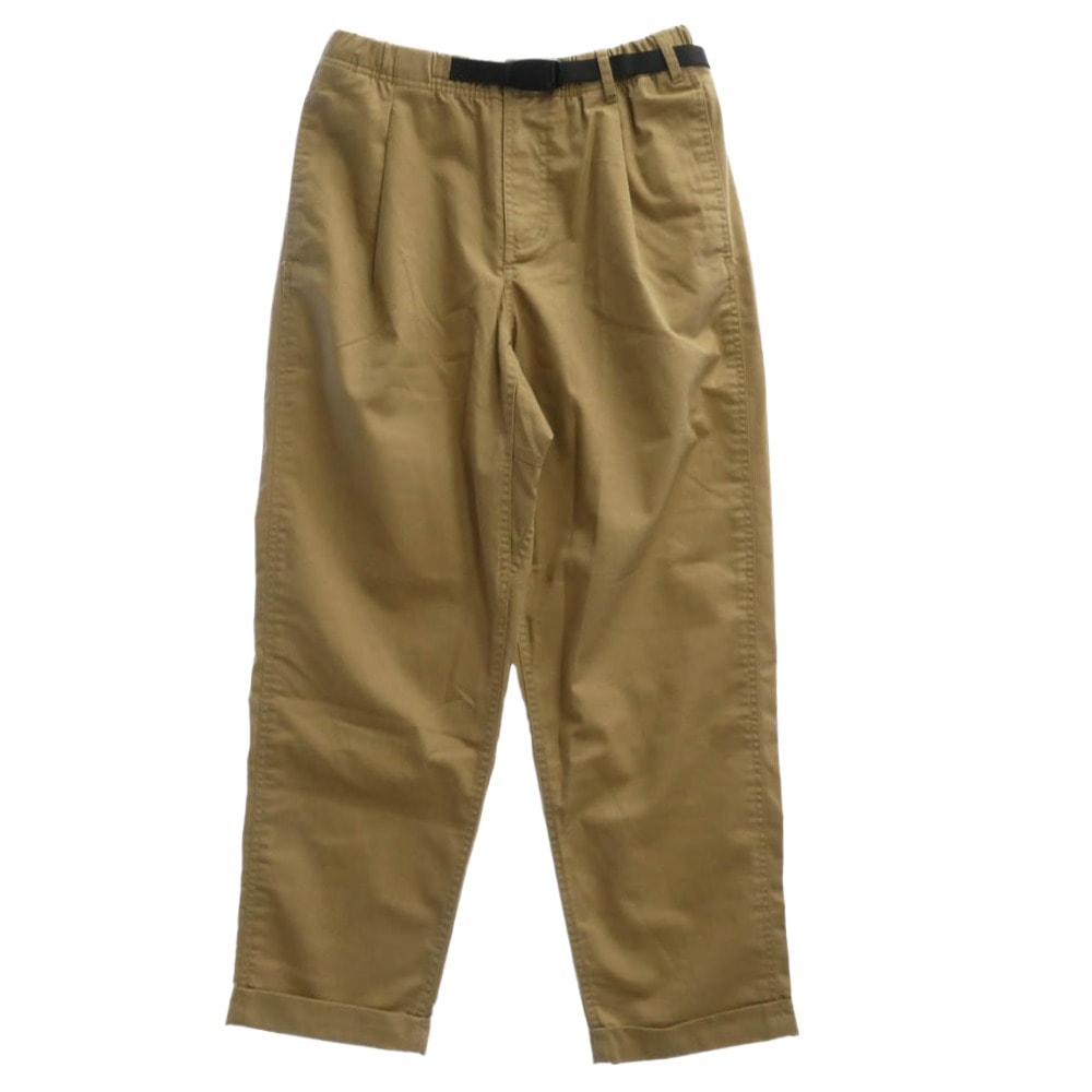 Gramicci グラミチ パンツ 25SS GMP4-SJP10 日本限定 T/C TWILL TUCK TAPERD PANT T/C ツイル タック テーパード クライミングパンツ ベージュ系 M【中古】