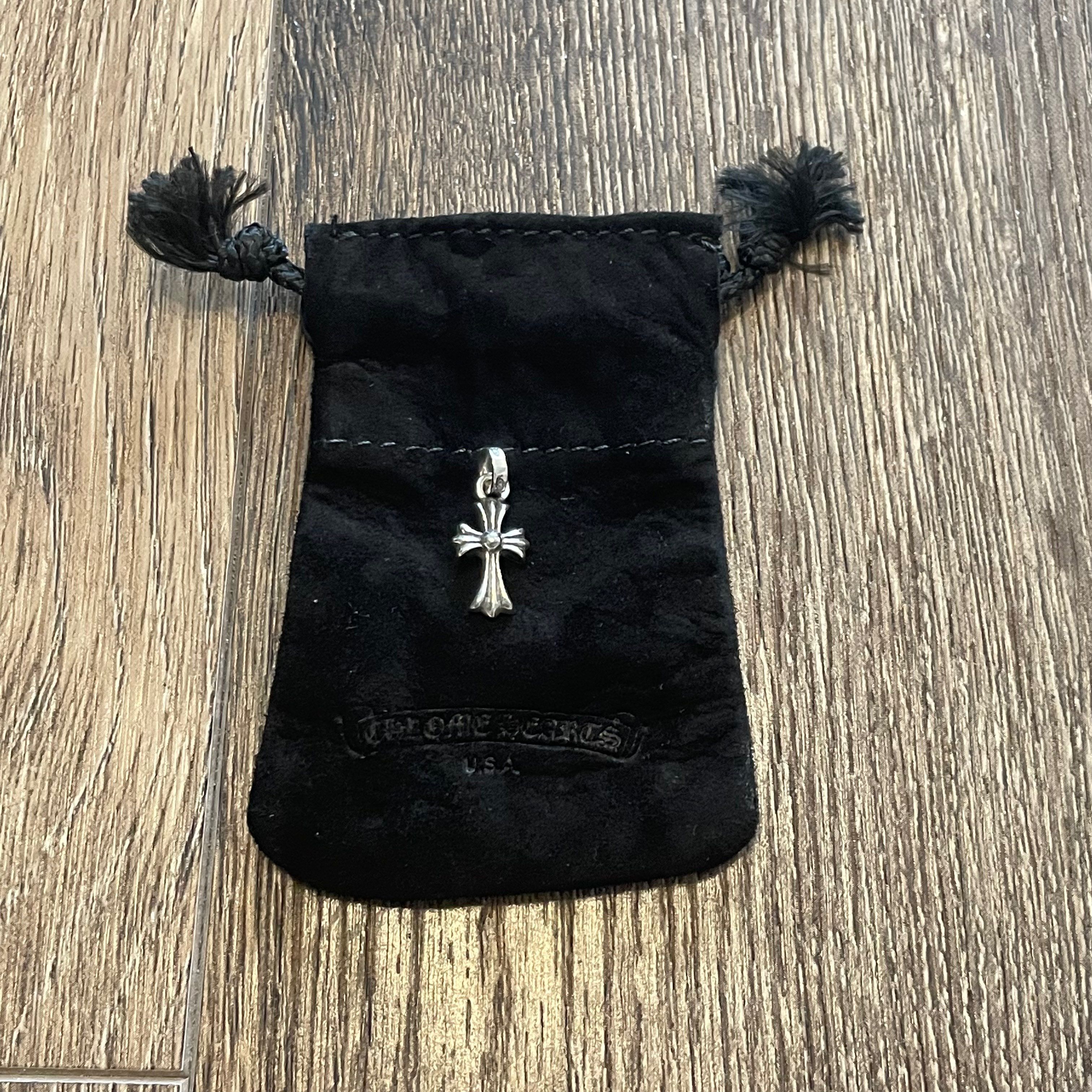 Chrome Hearts CH Cross Baby Fat Charm "Silver"