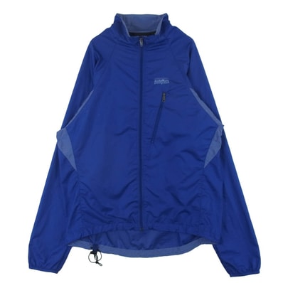 patagonia パタゴニア 24104 Velocity O2 Shell ベロシティ シェル ジャケット コロンビア製 ブルー系 M【中古】