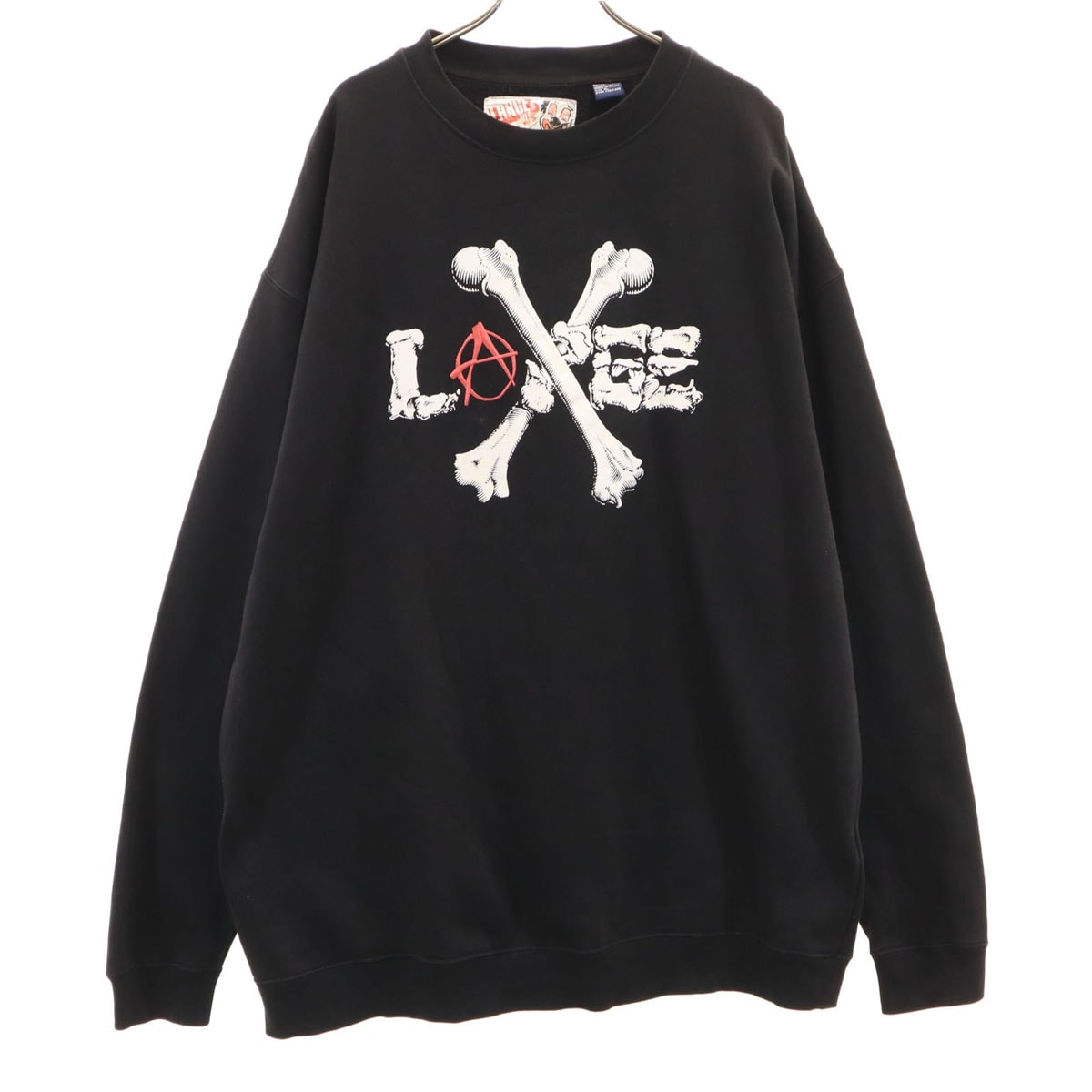 XLARGE エクストララージ 長袖 スウェット トレーナー XL ブラック 裏起毛