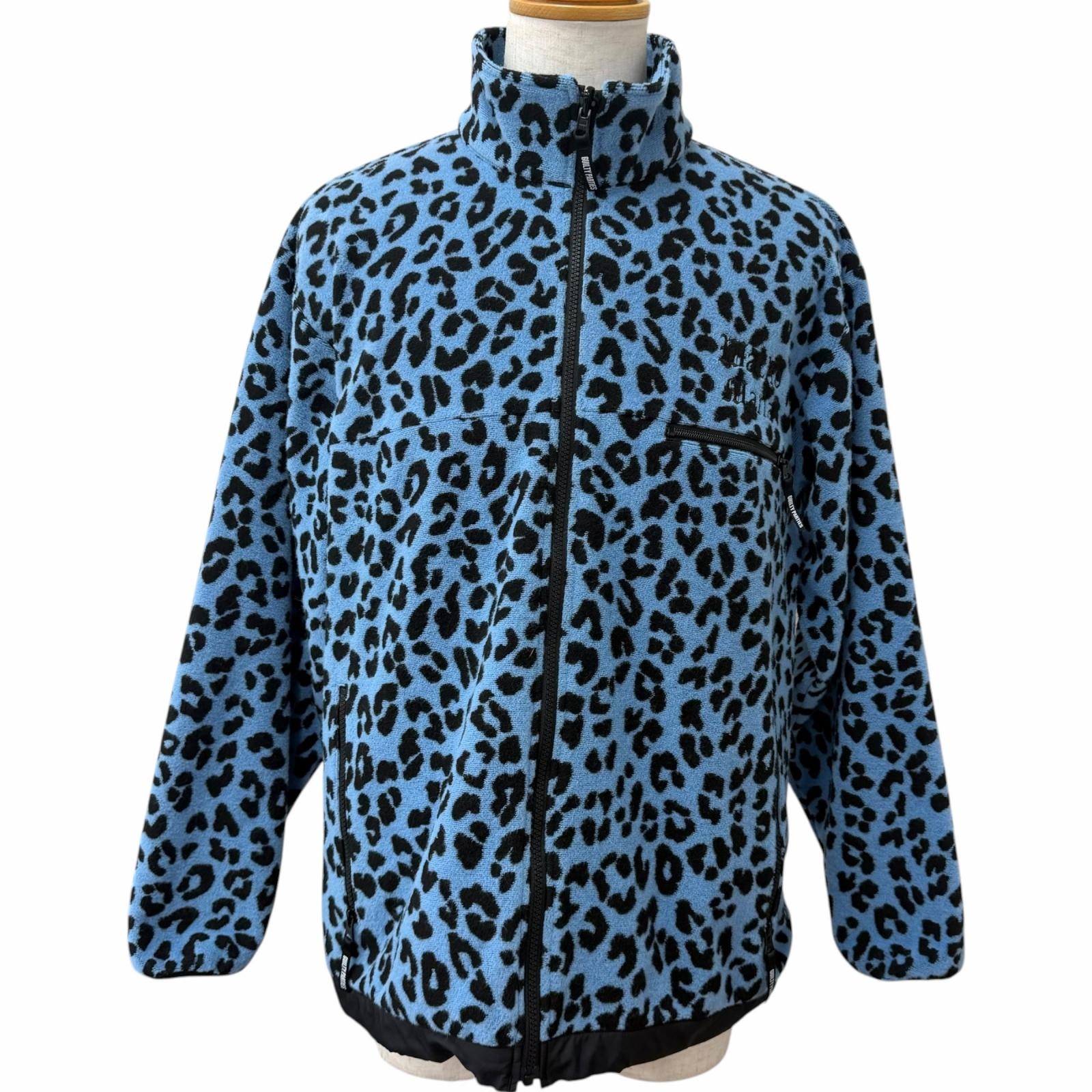 極美品 ワコマリア ブルゾン Leopard Light Boa Fleece Jacket