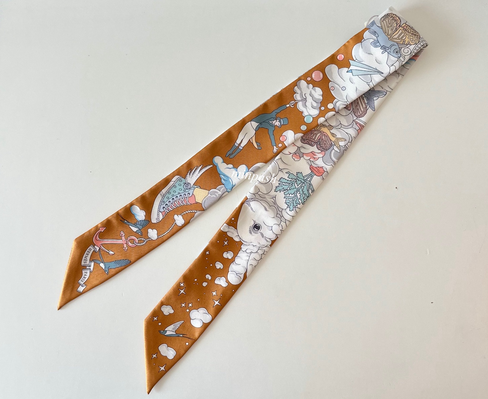 HERMES ツイリー 私の雲 新品