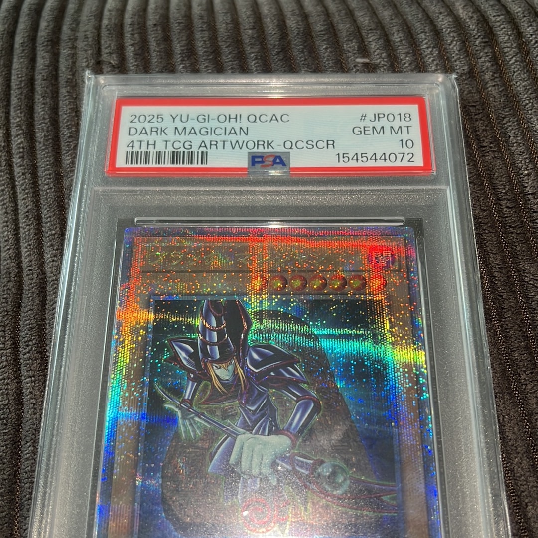 PSA10】ブラック・マジシャン 25th SE [QCAC-JP018](クォーター