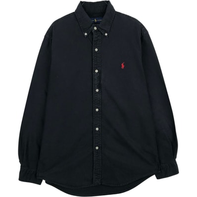 古着 ラルフローレン Ralph Lauren CLASSIC FIT クラシックフィット 長袖 ボタンダウンシャツ メンズM相当/eaa634427
