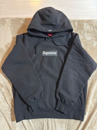 Supreme Box Logo Hooded Sweatshirt "Black" (21FW)