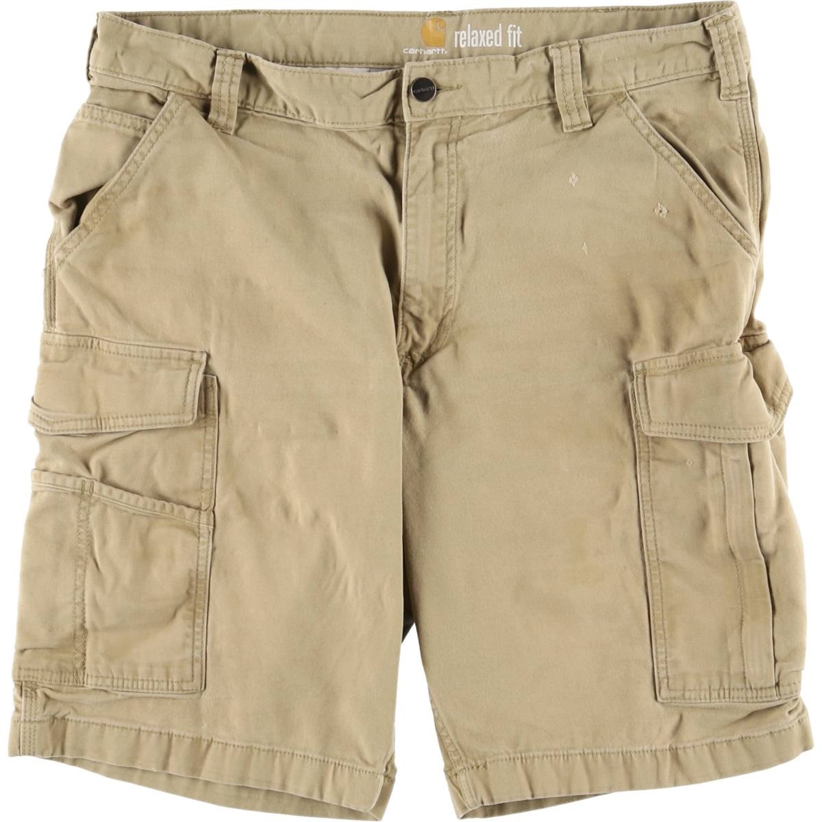 古着 カーハート Carhartt RELAXED FIT ダック カーゴショーツ ショートパンツ メンズw36相当/eaa534656