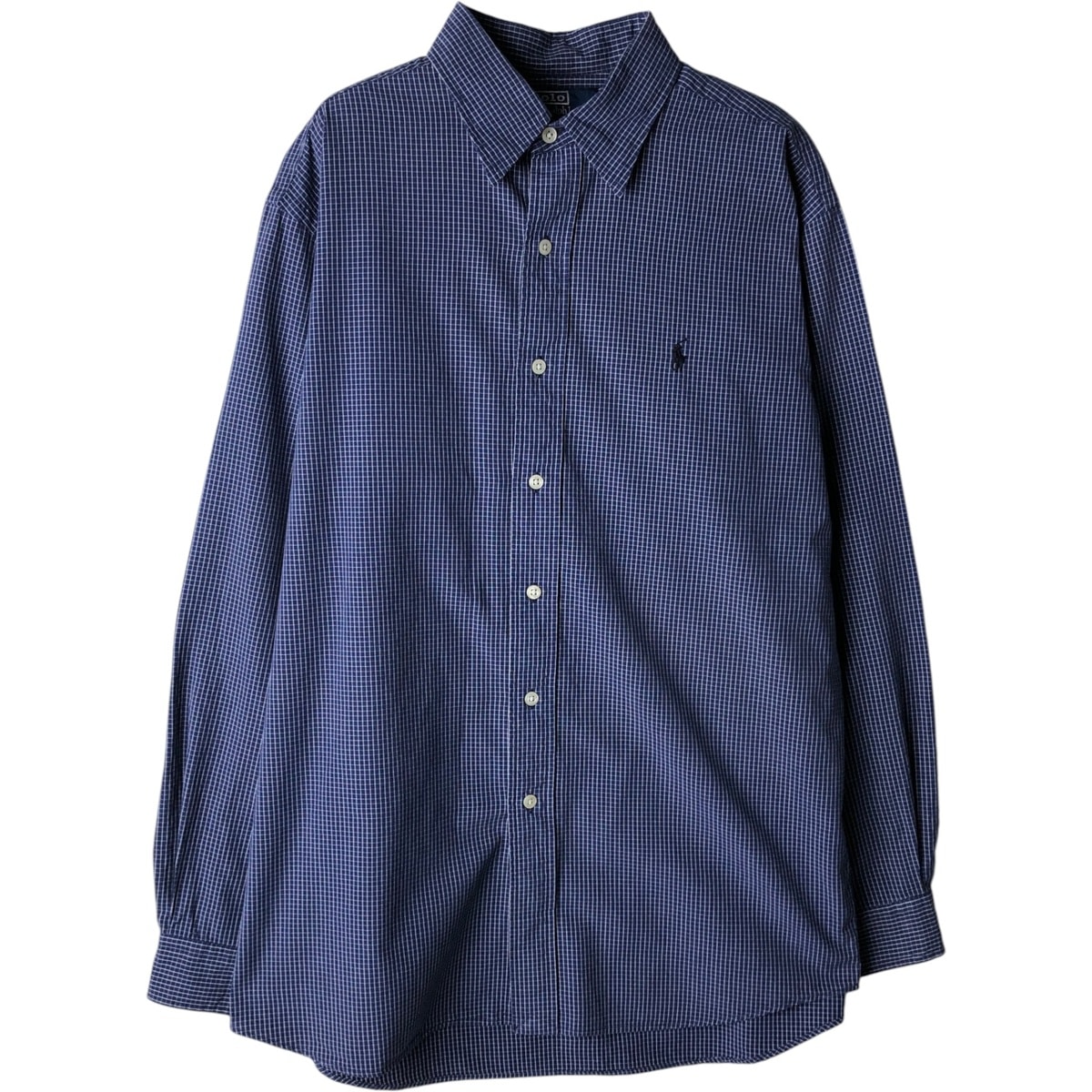 古着 ラルフローレン Ralph Lauren POLO by Ralph Lauren LOWELL SPORT 長袖 コットンチェックシャツ メンズM相当/eaa618531