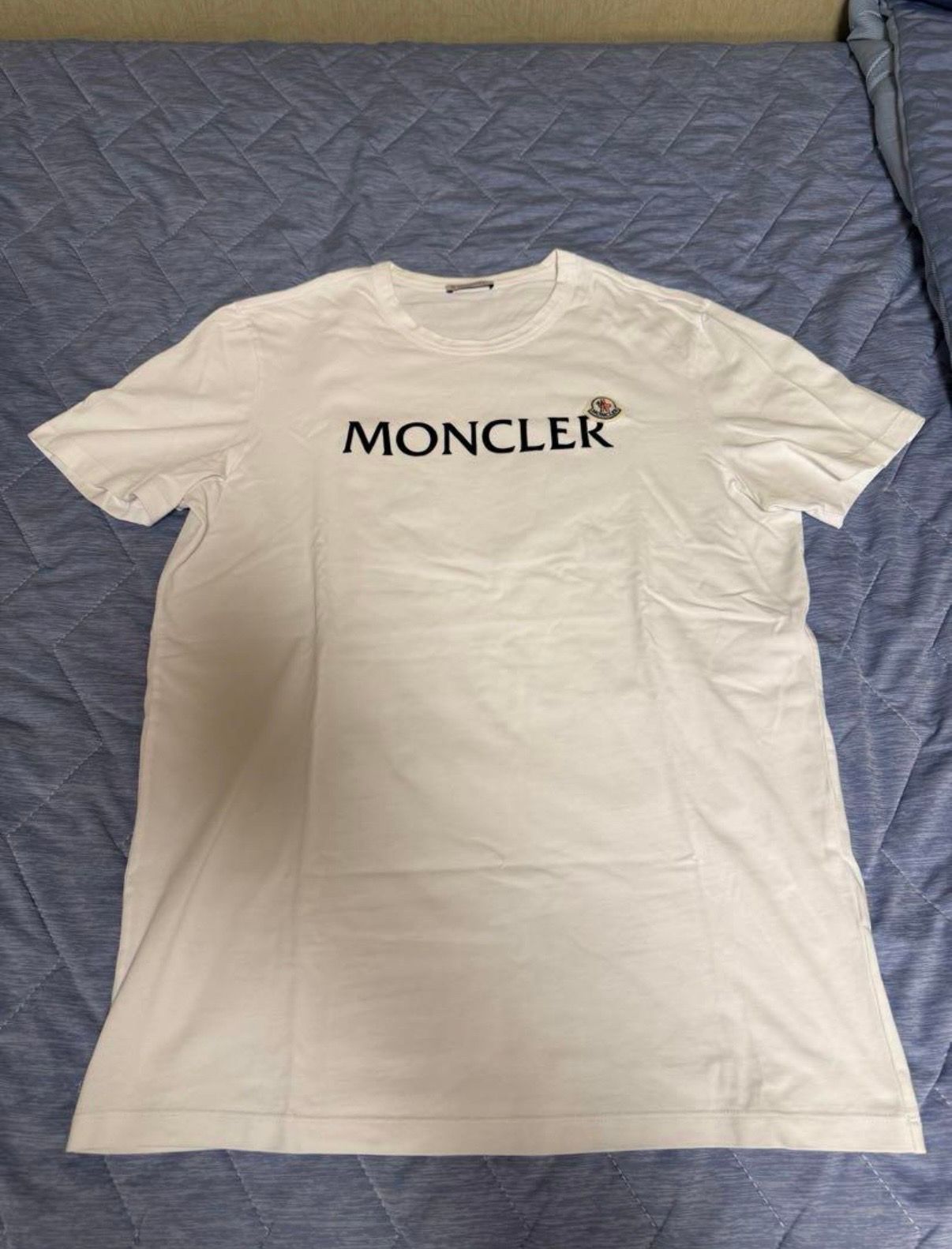 MONCLER Mens S/S Crewneck Tee (25FW) "White"