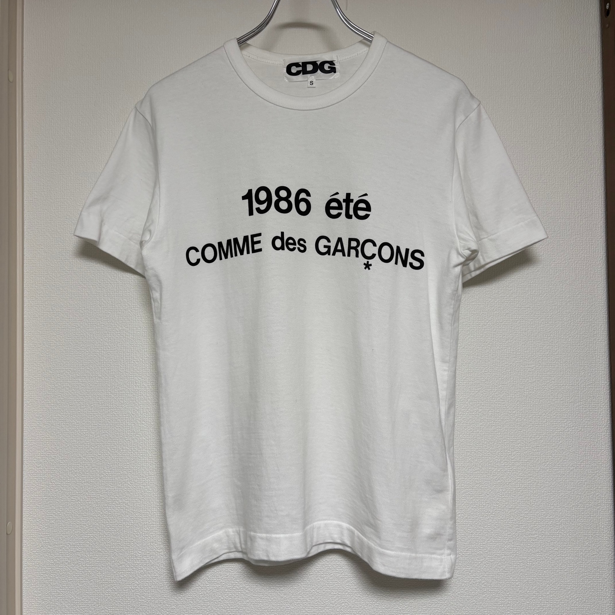 Comme des Garçons 1986 COMME des GARCONS T-SHIRT "White"