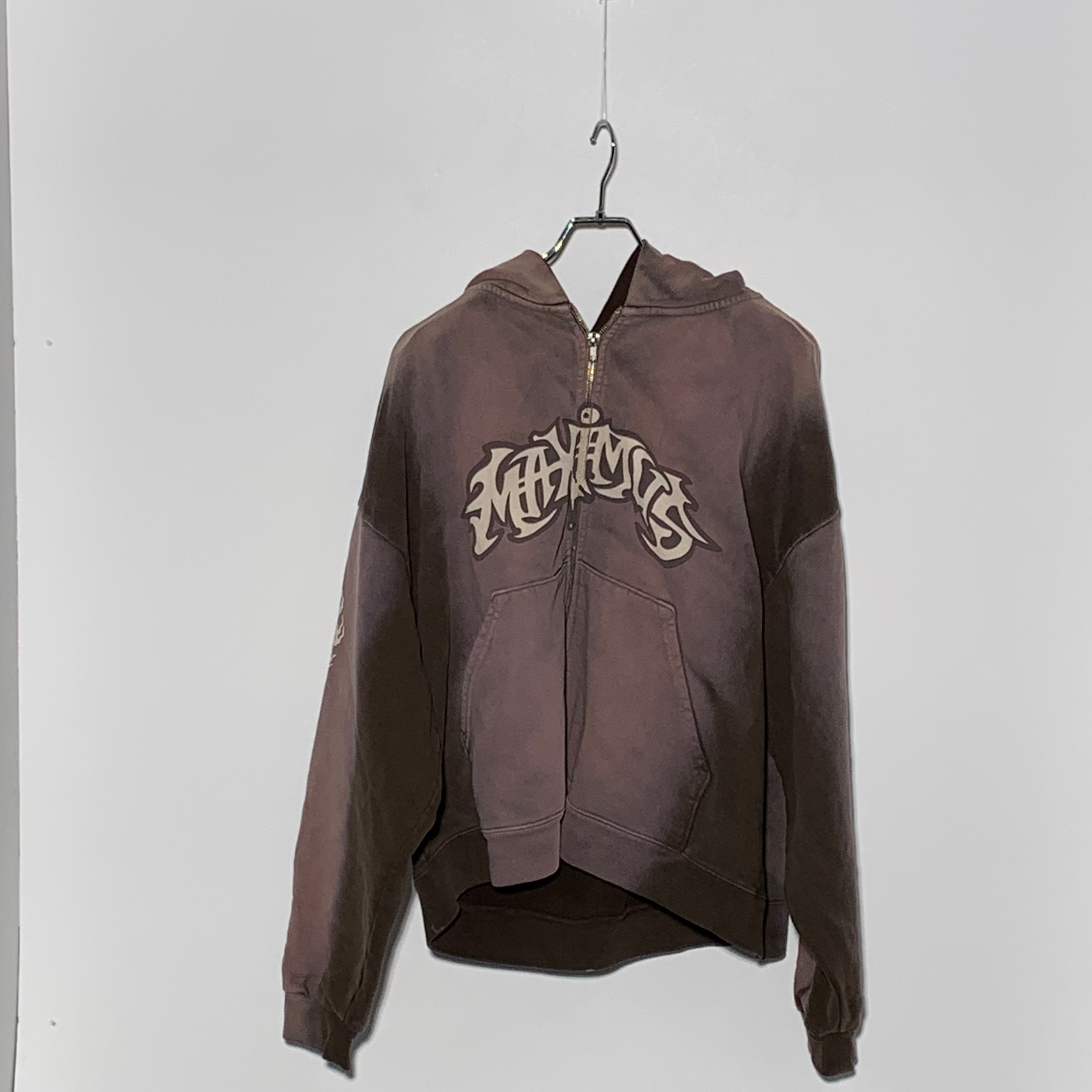 Travis Scott Cactus Jack Maximus Dragon Zip Hoodie "Brown"