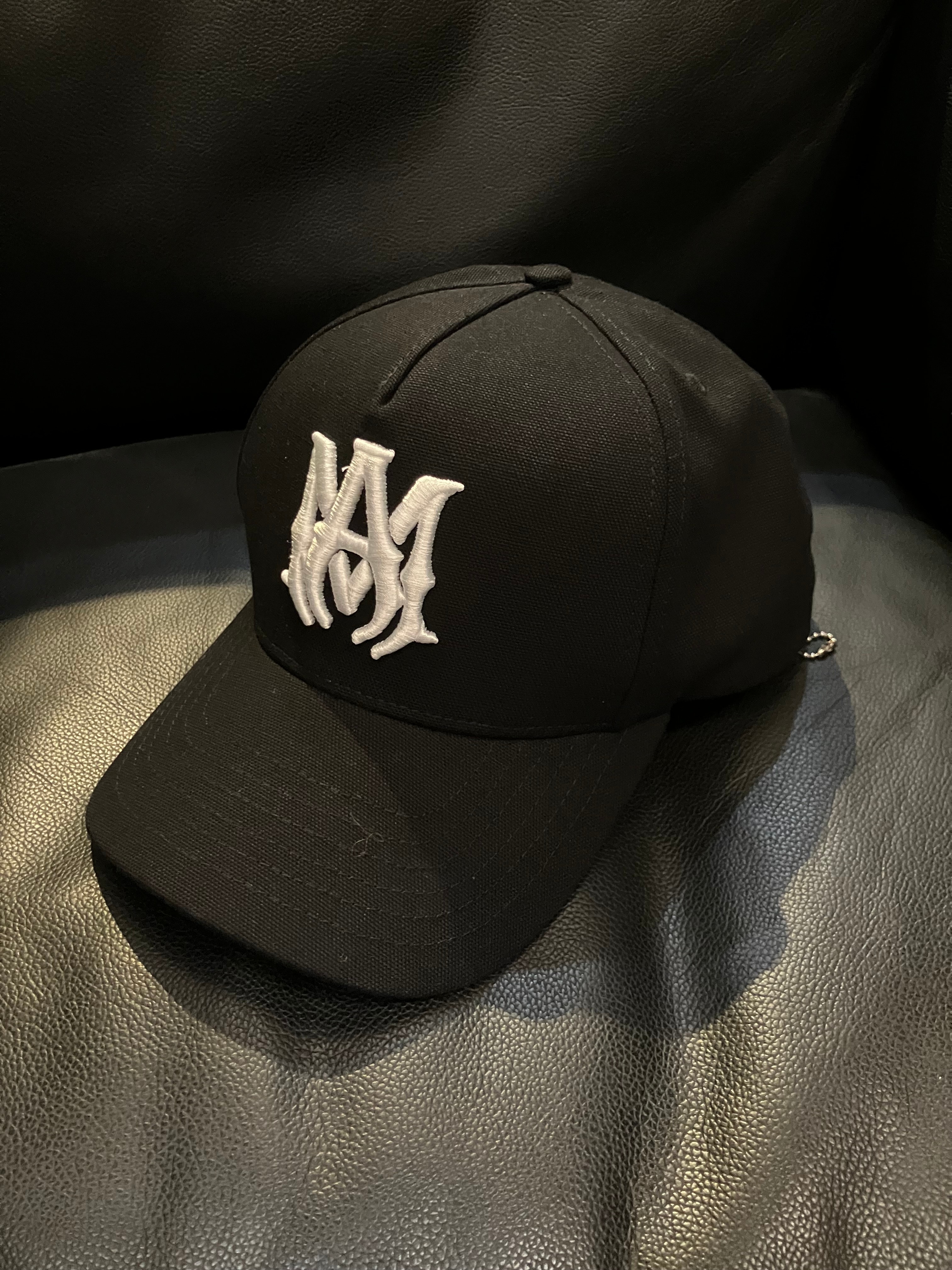 AMIRI FULL CANVAS MA HAT "BLACK"