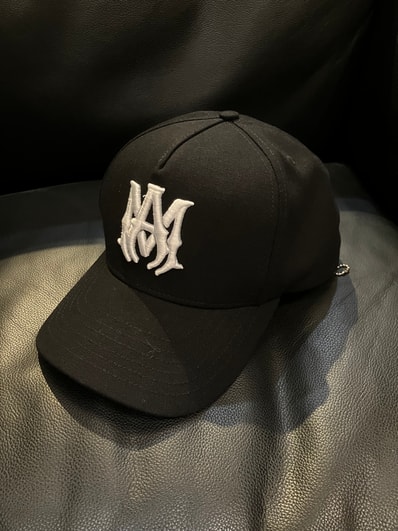 AMIRI FULL CANVAS MA HAT "BLACK"