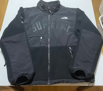 Supreme x The North Face Arc Logo Denali Fleece Jacket "Black"