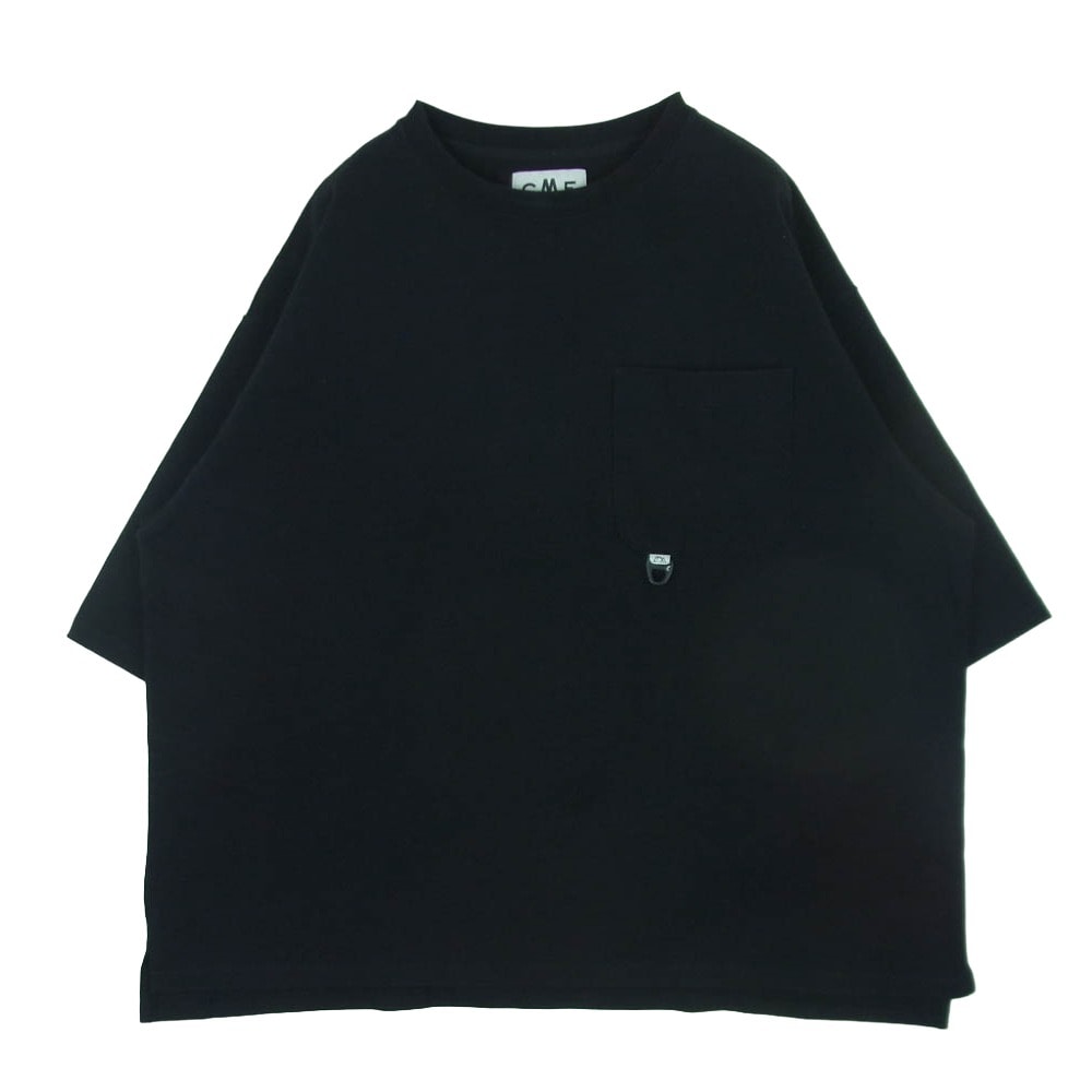 CMF OUTDOOR GARMENT シーエムエフアウトドアガーメント CMF2401-C09J SLOW DRY POCKET TEE ポケット Tシャツ 半袖 カットソー ブラック系 L【中古】