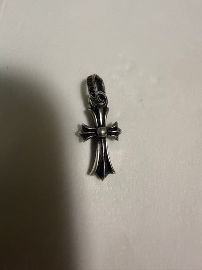 Chrome Hearts Cross Baby Fat Charm "Silver"