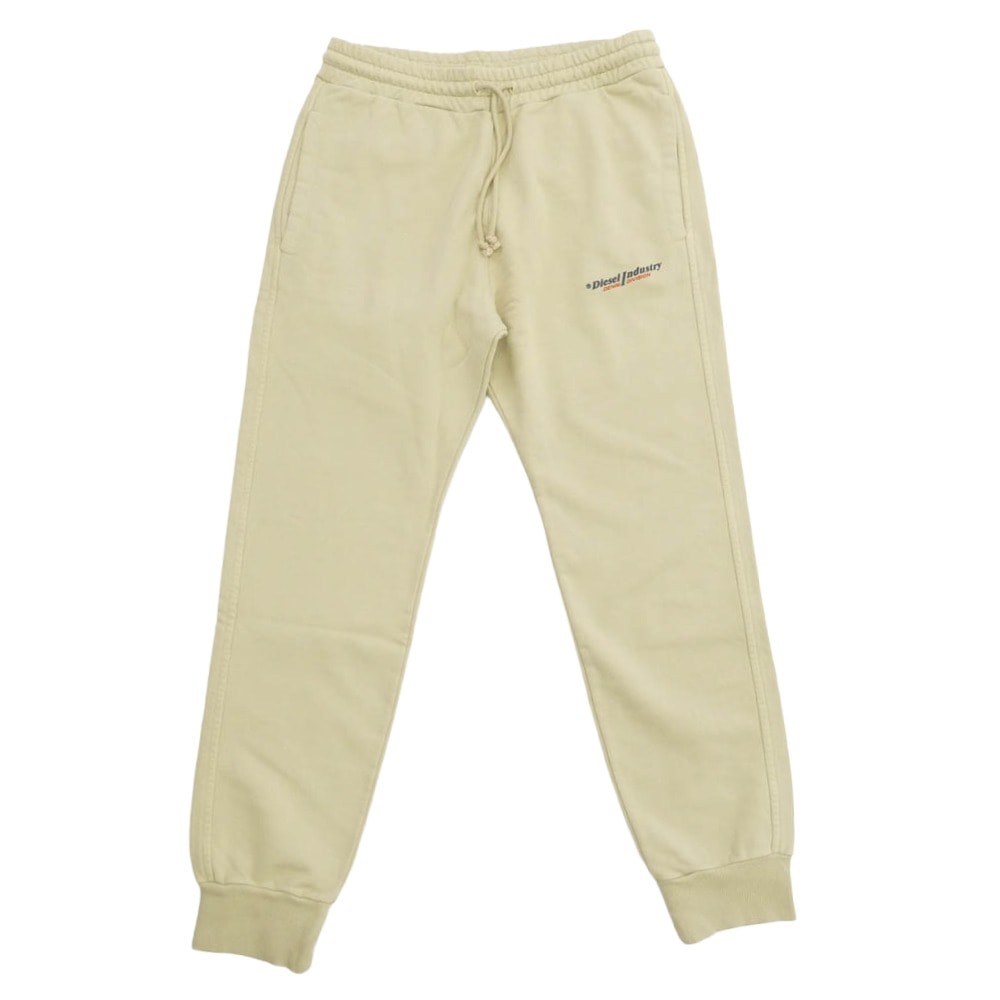 DIESEL ディーゼル パンツ A03747 P-TARY-IND ロゴプリント スウェットパンツ ベージュ系 L【極上美品】【中古】