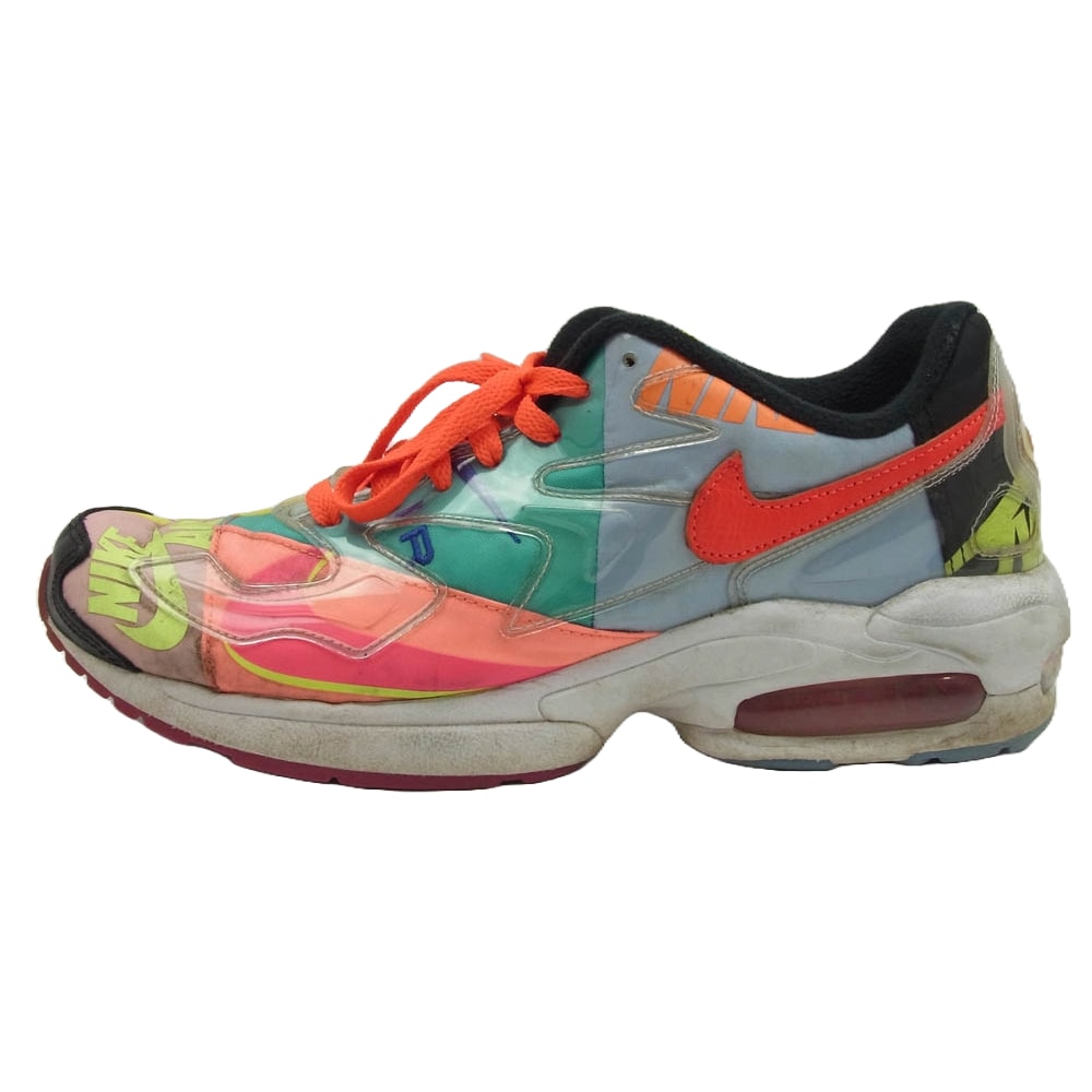 NIKE ナイキ スニーカー BV7406-001 × atmos Air Max 2 Light Multi アトモス エアマックス2 ライト スニーカー マルチカラー系 27.5cm【中古】