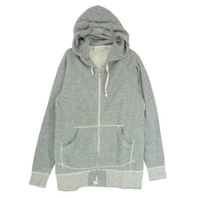 nonnative ノンネイティブ パーカー NN-C2701 DWELLER HOODED FULL ZIP SWEATER COTTON MARBLE SWEAT パーカー グレー系 1【中古】