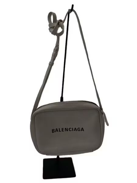 BALENCIAGA Everyday Camera Bag Leather "White"