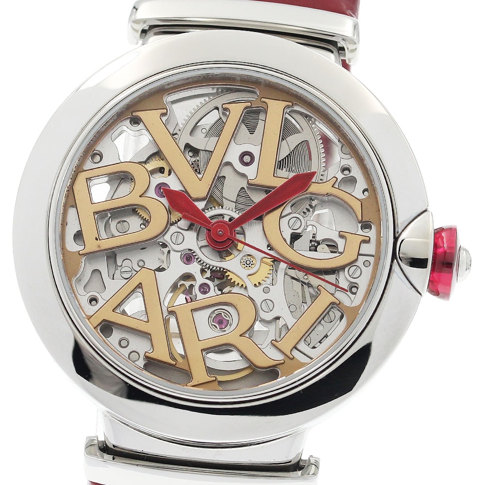 ☆美品 ブルガリ ルチェア LU33S 自動巻き レディース 【中古】