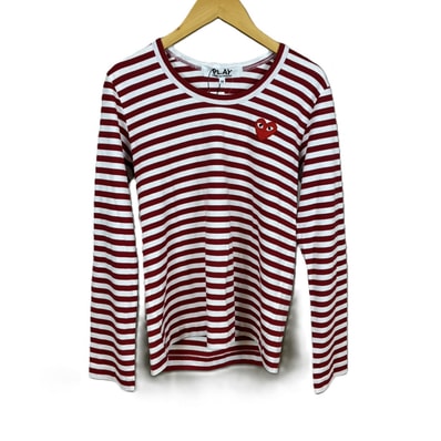 COMME des GARCONS 【コムデギャルソン】 ロンT ボーダー M