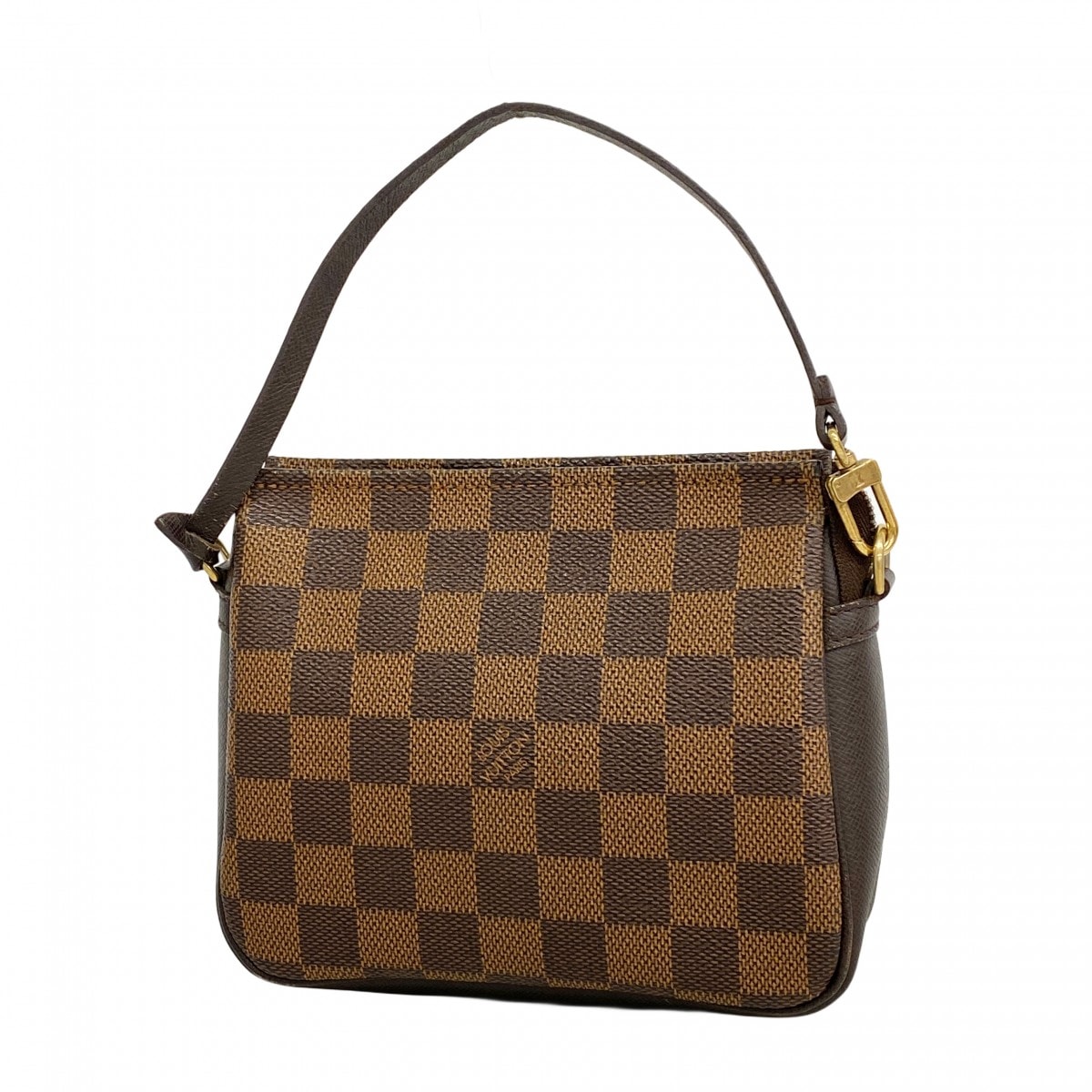 ★最終価格【6db1269】ルイヴィトン ポーチ ダミエ トゥルースメイクアップ N51982 エベヌ【中古】レディース