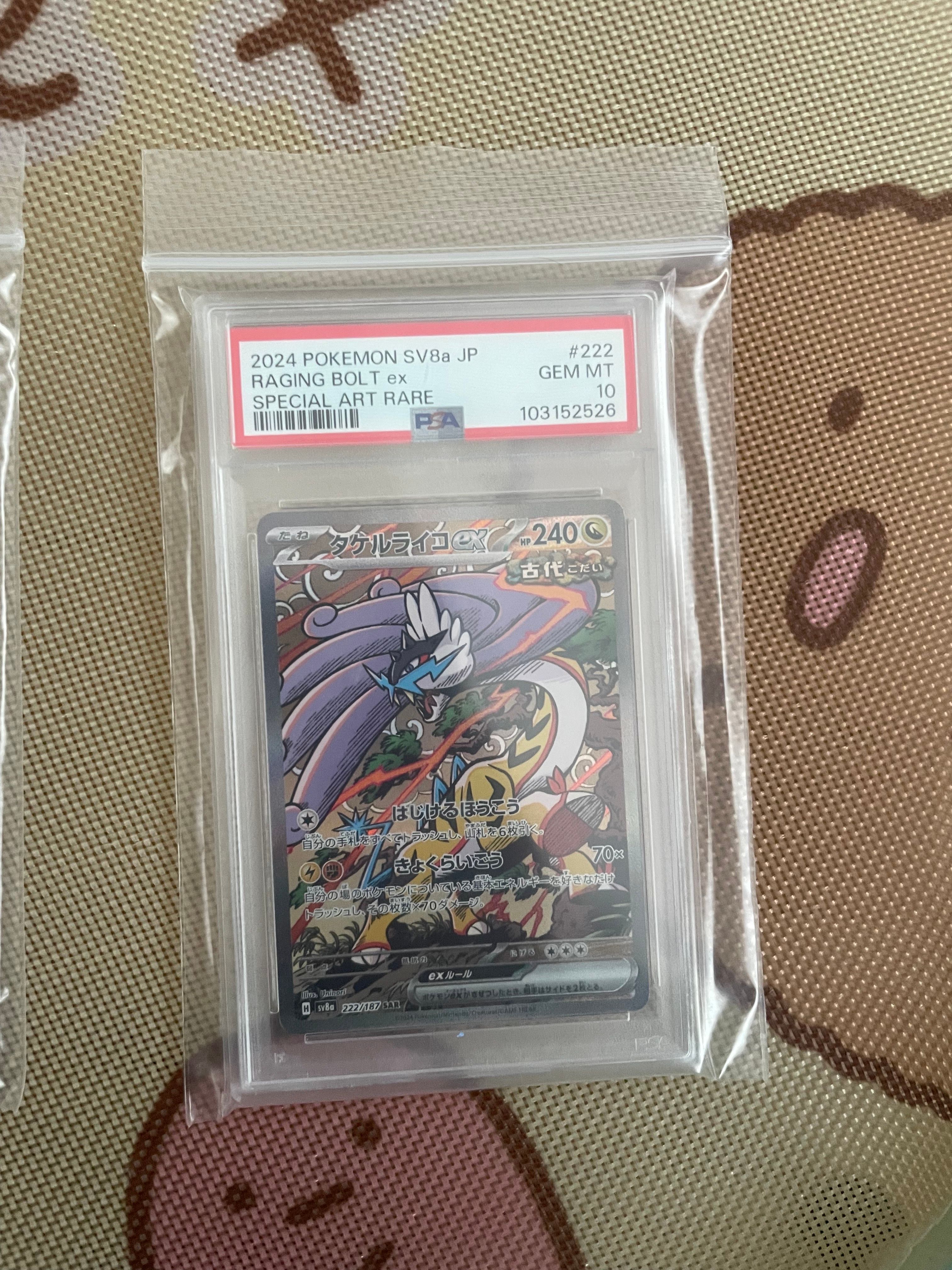 タケルライコex SAR [SV8a 222/187](ハイクラスパック「テラスタルフェスex」)