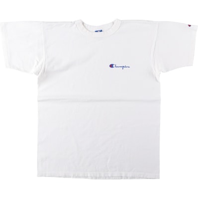 古着 チャンピオン Champion ワンポイントロゴTシャツ USA製 メンズL相当/eaa661057