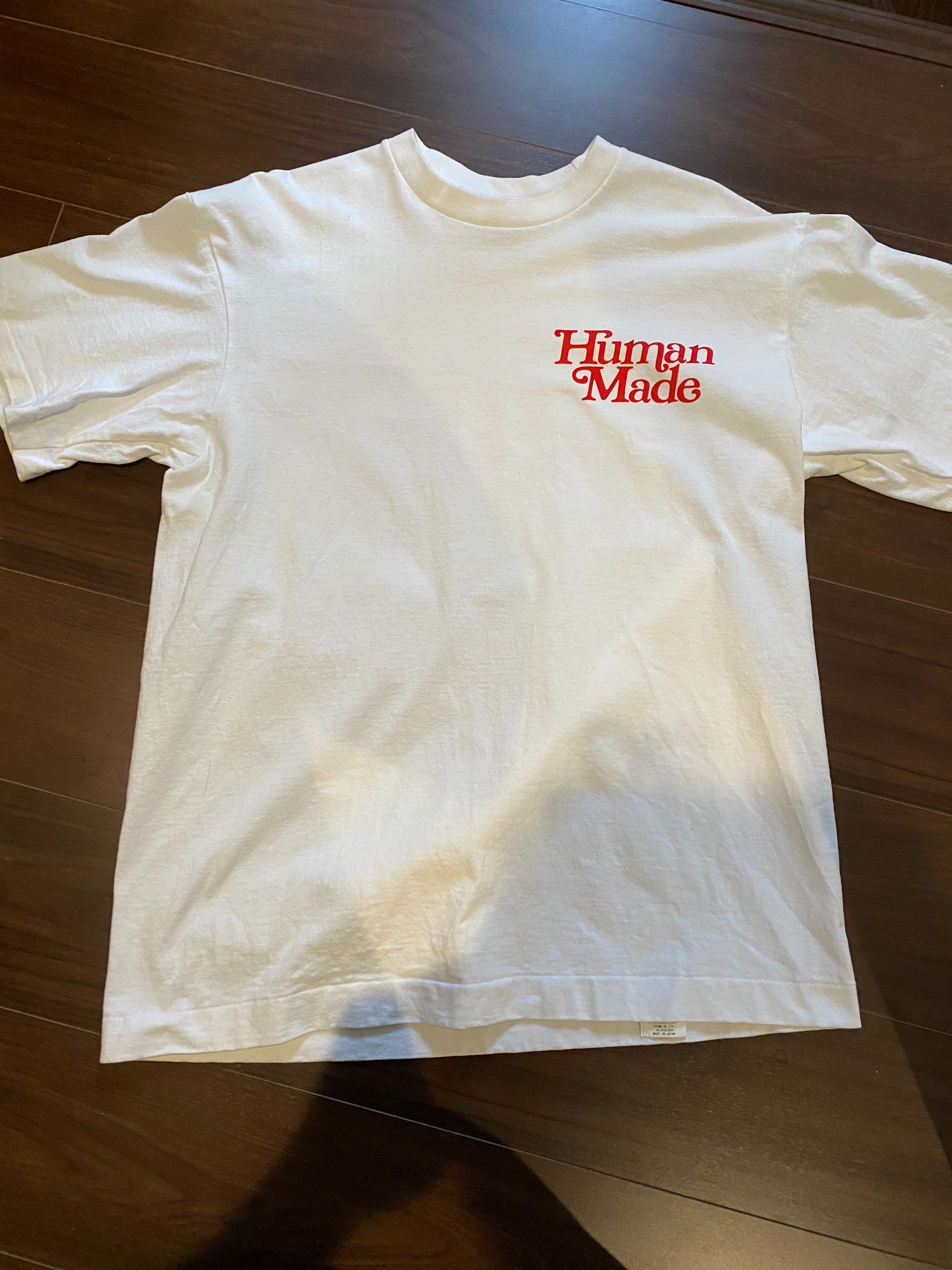 HUMAN MADE Girls Don ’t Cry T-shirt "White" / VERDY