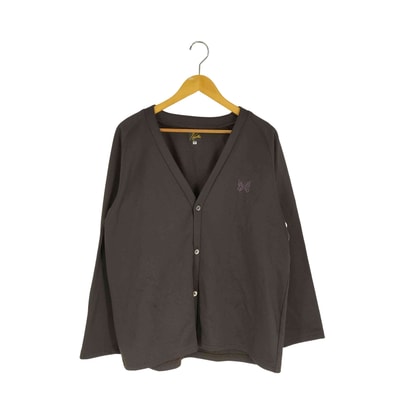 V-Neck Cardigan - Bright Jersey Dk.Purple【1142615334763】