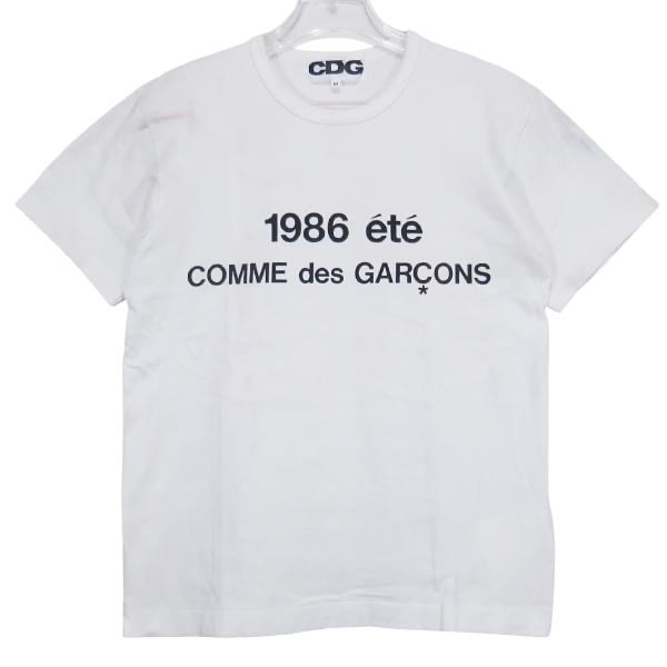 Comme des Garçons 1986 COMME des GARCONS T-SHIRT "White"