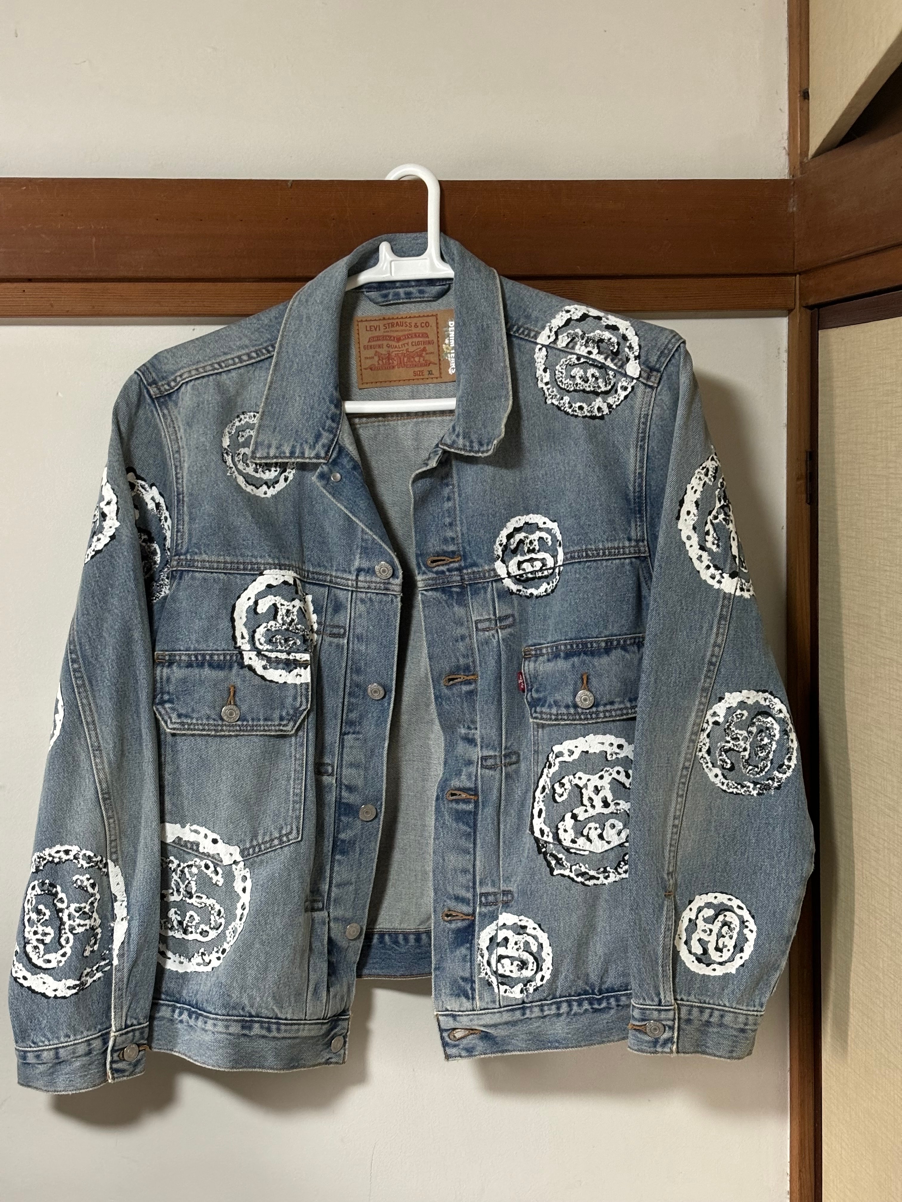 Stussy & Denim Tears Type 2 Jacket "Light Indigo" 8029026