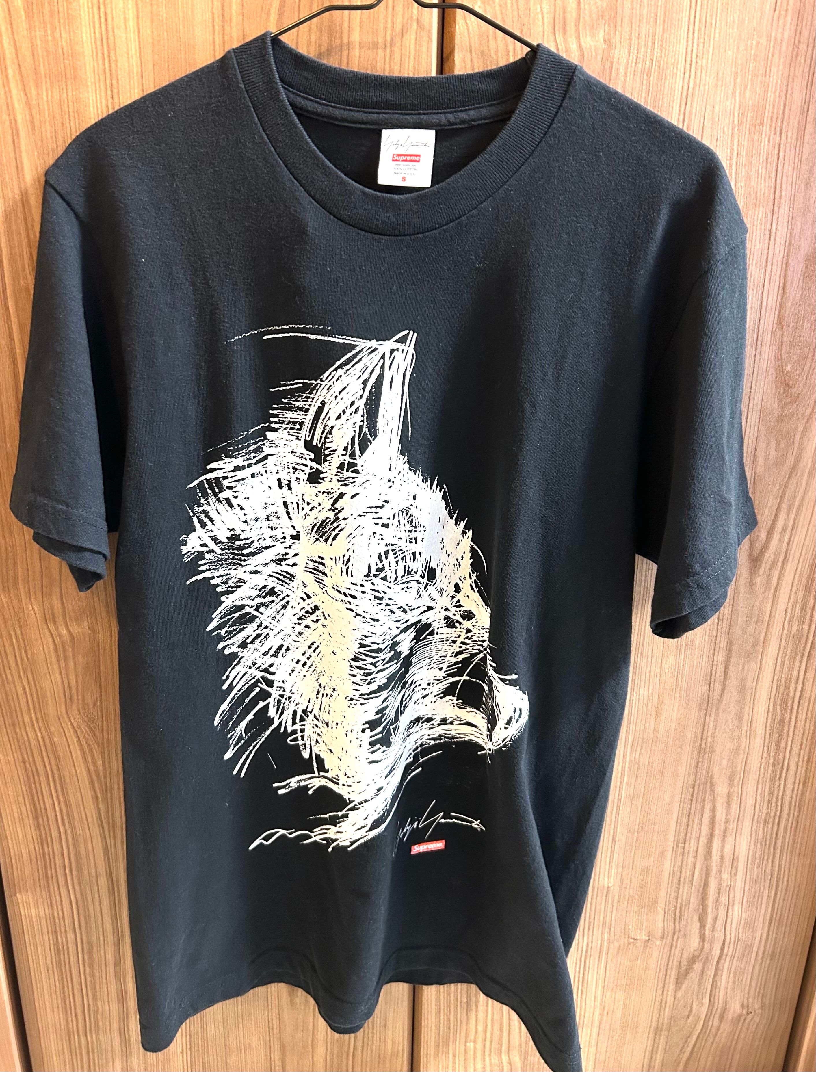 Supreme / Yohji Yamamoto® Scribble Wolf Tee "Black"