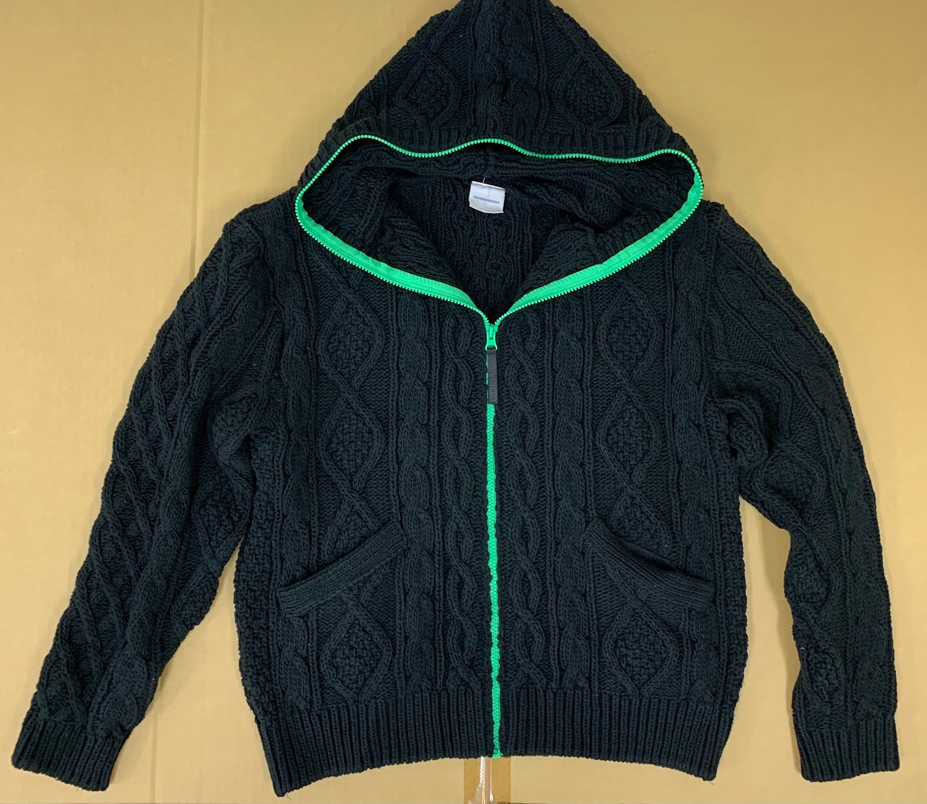 goodenough グッドイナフ フィッシャーマンニットパーカー