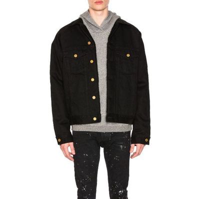 Fear Of God Denim Alpaca Trucker Jacket