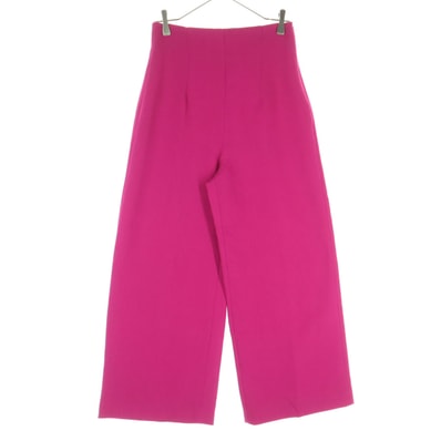 美品 ZARA ザラ ワイド ストレートパンツ S ピンク系