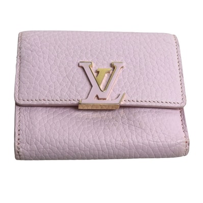 LOUIS VUITTON ルイ・ヴィトン ポルトフォイユ・カプシーヌXS 三つ折り財布 ピンク M81420 IC レディース【中古】