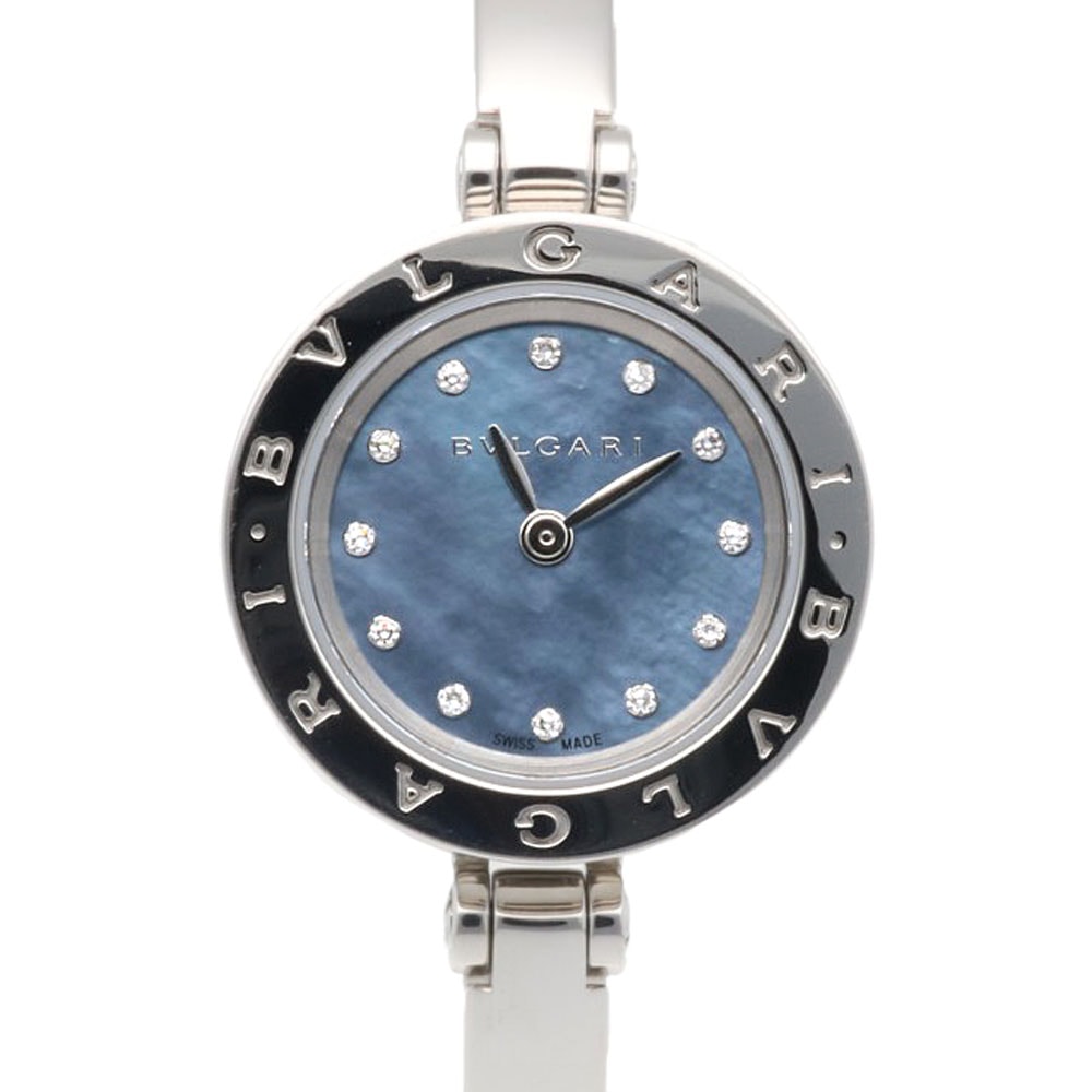 ブルガリ ビーゼロワン 腕時計 時計 ステンレススチール BZ23S クオーツ レディース 1年保証 BVLGARI 中古