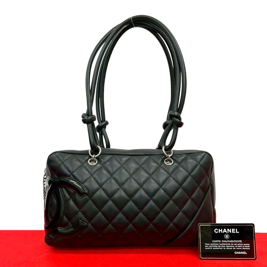 B (目立った傷や汚れなし)】CHANEL シャネル カンボン ココマーク B (目立った傷や汚れなし)】CHANEL シャネル カンボン ココマーク