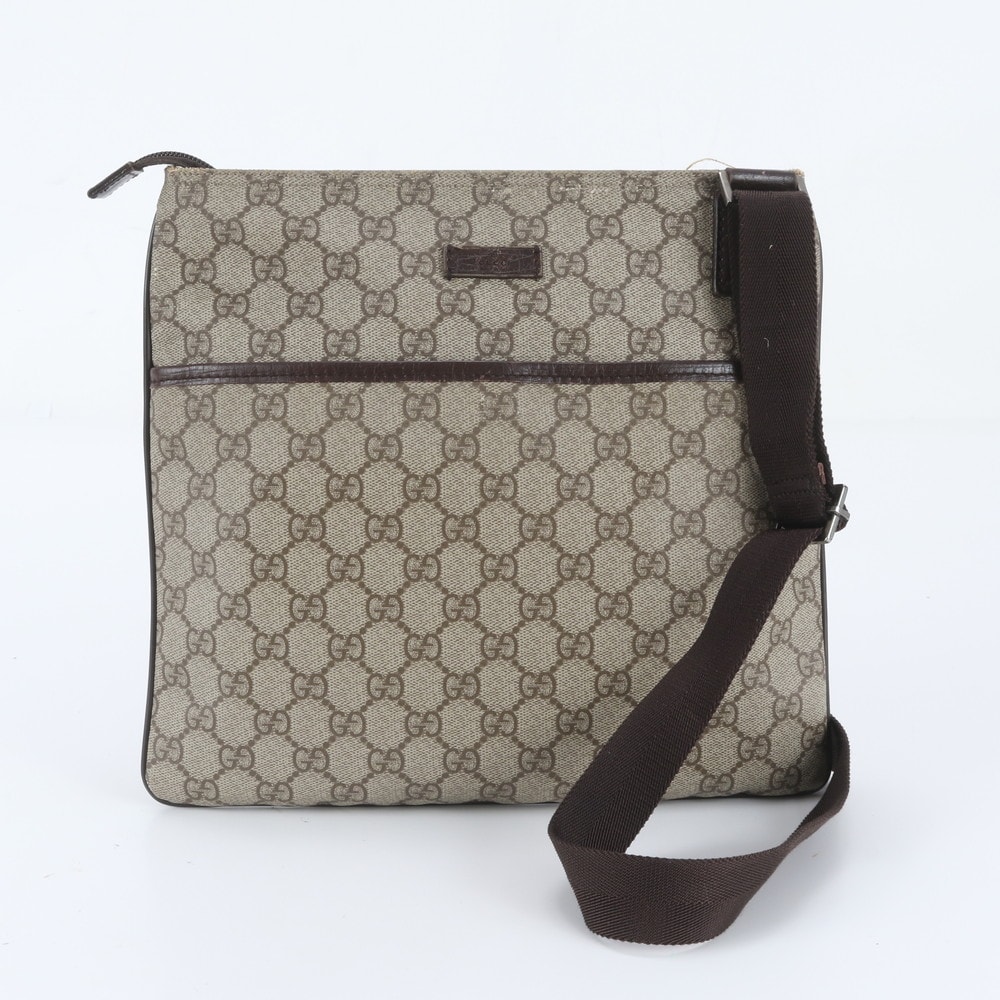 ■美品 グッチ GGスプリーム 141626 ショルダーバッグ