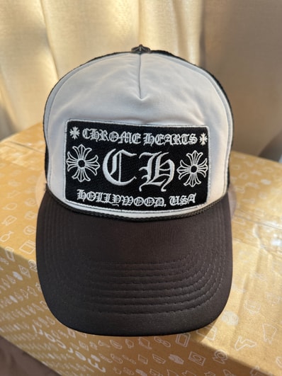 Chrome Hearts Trucker Cap CH "Black/White"