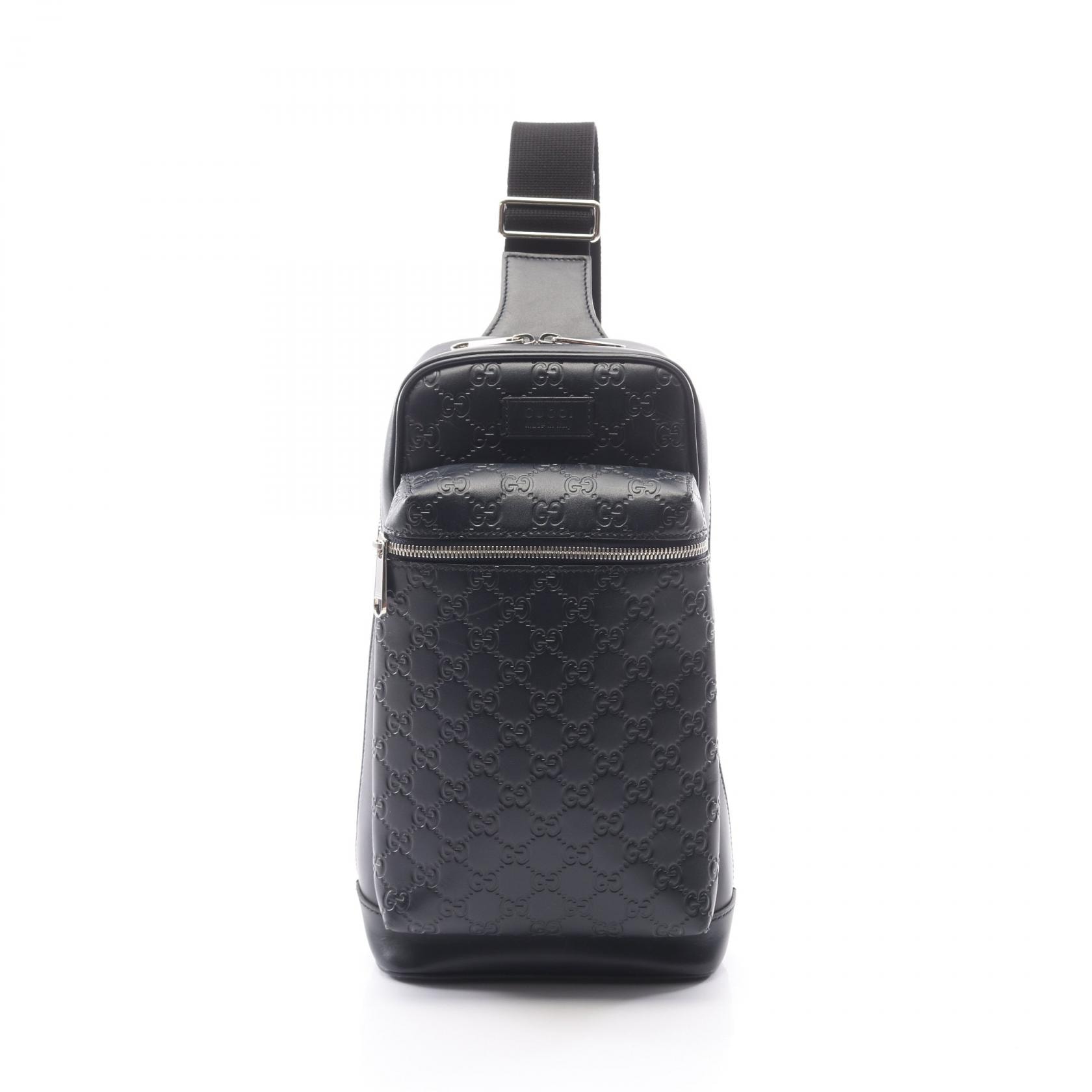C (やや傷や汚れあり)】グッチ GUCCI グッチシマ ウエストバッグ