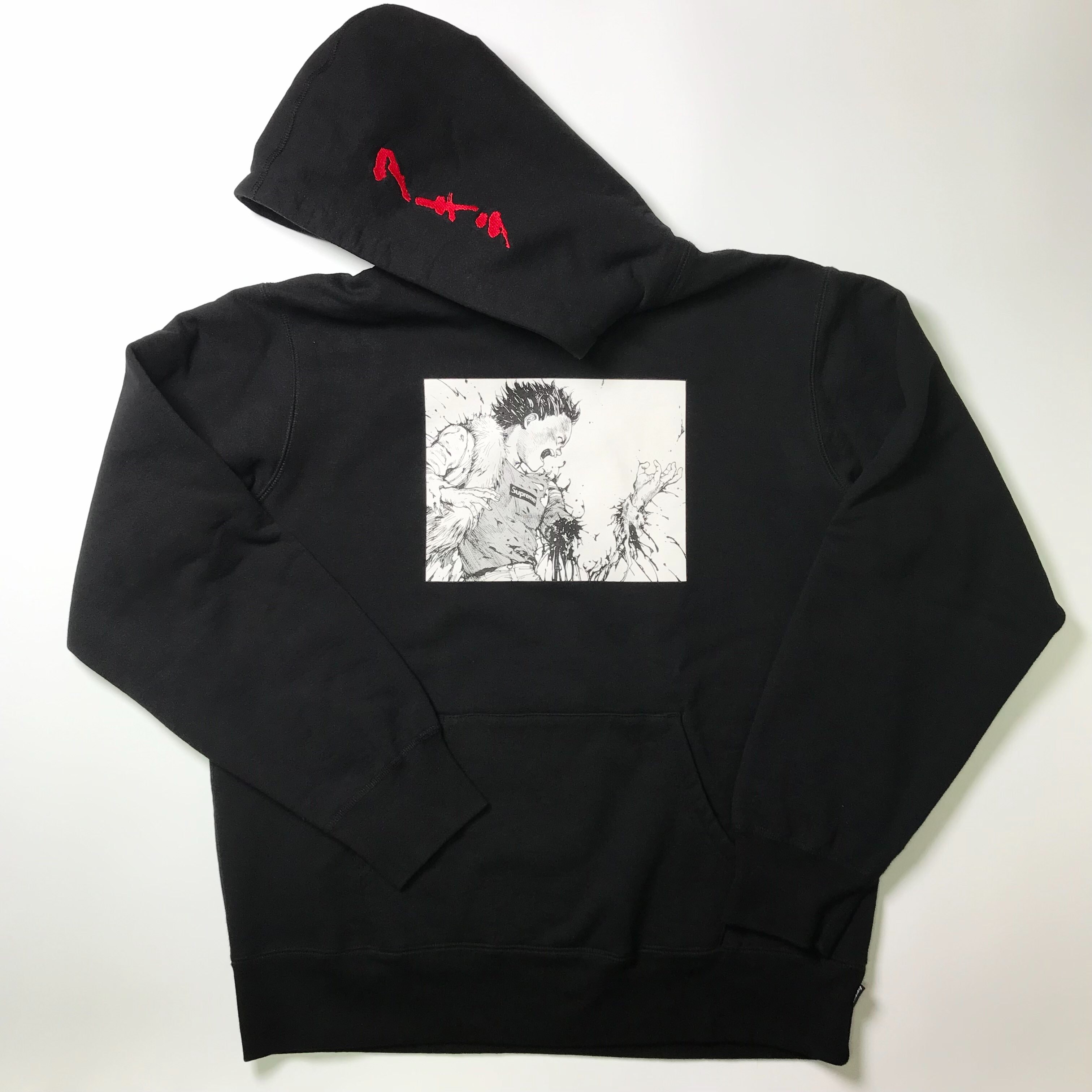 Supreme / AKIRA Arm Hooded Sweatshirt "Black"