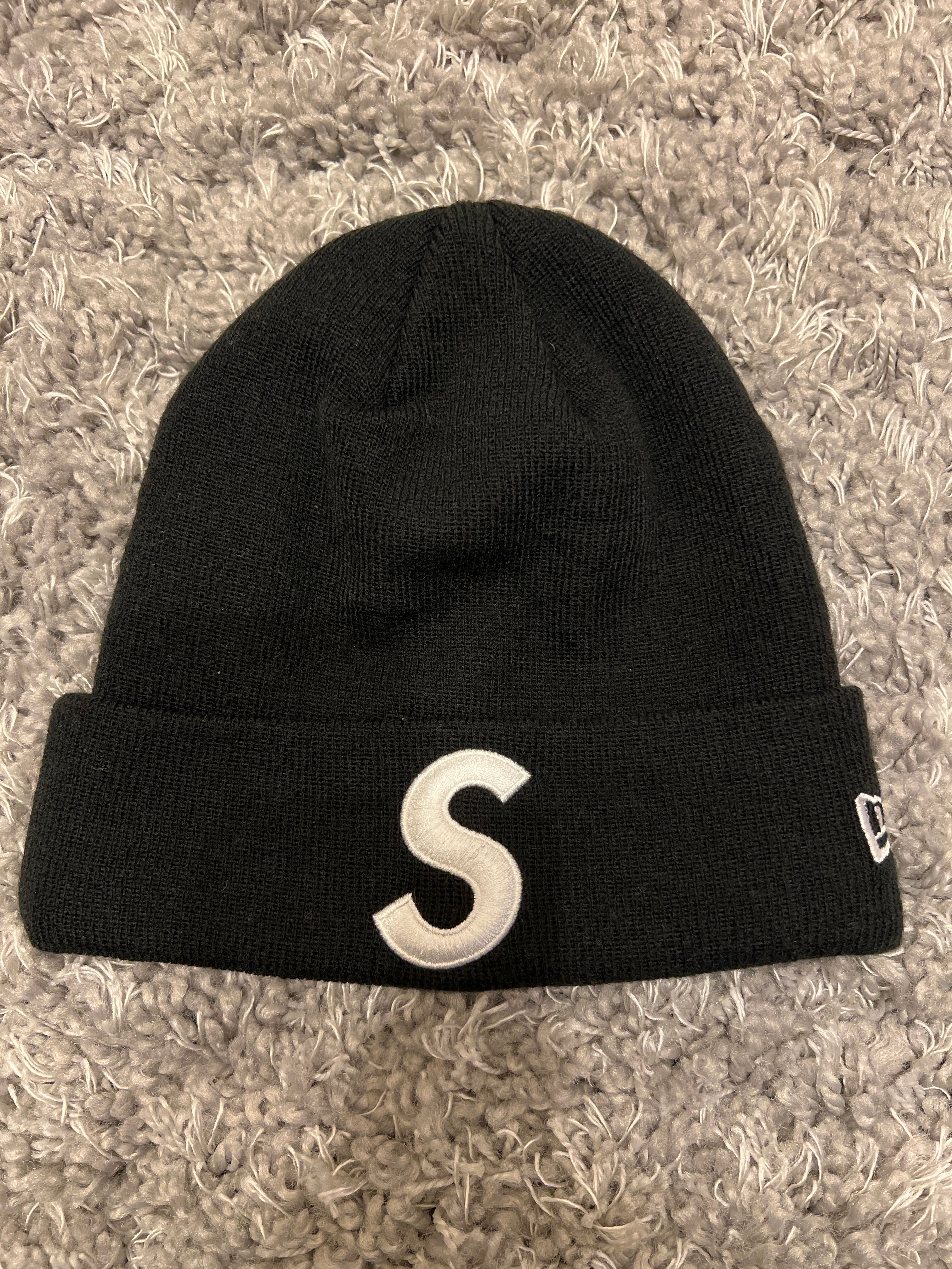 Supreme New Era S Logo Beanie "Black" (23FW)